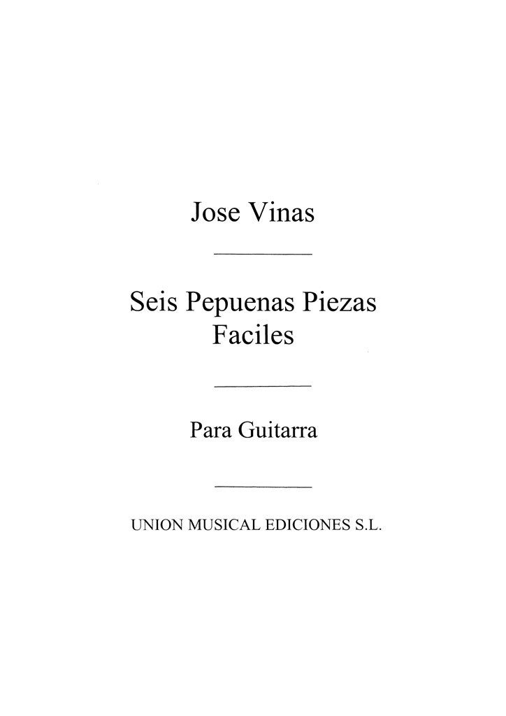 Seis Pequenas Piezas Faciles